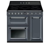 Cocina Inducción Smeg Tr93igr2 90cm Gris 5f