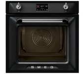 Horno Smeg Sop6902s2pn Negro Vapor Pirólisis