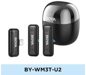 Mini Micrófono Inalámbrico Boya By-wm3t-u2 2.4ghz Omnidireccional Android Usb-c
