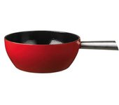 Stockli Olla De Fondue De Hierro Fundido Rojo 24cm - 7324.0214