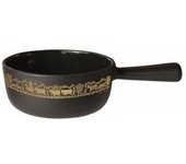 Stockli Olla Para Fondue De Hierro Fundido Esmaltado 18cm Oro - 7218.14aa