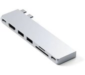 Hub Usb-c Slim Pro Para Macbook Plug And Play Compacto