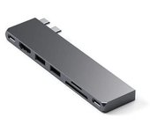 Hub Usb-c Slim Pro Para Macbook Plug And Play Compact