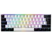Teclado Sharkoon Skiller Sgk50 S4 Usb-c Mecánico Qwerty Es Rgb Blanco
