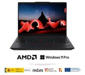 Laptop Lenovo L14 G5 Con Amd Ryzen 5 7535u, 16 Gb Ram, 512 Gb Ssd, 14", Negro