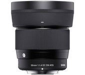Sigma 56mm F1.4 Dc Dn | C Milc Teleobjetivo Negro
