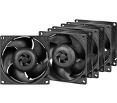 Arctic S8038-10k Ventilador De Servidor 80x80x38 Mm 4 Piezas 500-10000 Rpm, Negro
