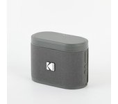 Kodak Soundbrix Altavoz Portátil Inalámbrico - Conexión Hasta 100 Altavoces - Base Magnética Y Sonido Potente 5w - Autonomía De 3 Horas - Gris