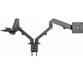Vision Vfm-dad/4 Soporte Para Monitor 68,6 Cm (27") Escritorio Negro