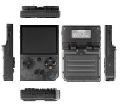 Consola Portátil De Juegos Retro Anbernic Rg35xx Plus Negro/transparente