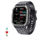 Smartwatch Dam K6 Multifunción. 16 Modos Deportivos. Monitor De Tensión Y O2 En Sangre. 5,8x1,3x4,3 Cm. Color: Negro
