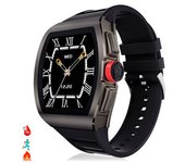 Smartwatch Dam M11 Con Tensión, Monitor Cardíaco, 10 Modos Multideportivos. 4,6x1,6x5,5 Cm. Color: Negro