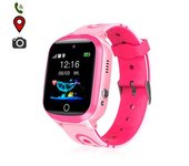 Smartwatch Dam Infantil Q13 Localizador Gps + Lbs + Wifi. Con Cámara, Pantalla De 1,44, Intercomunicador Y Llamadas. 5,2x1,5x3,9 Cm. Color: Rosa