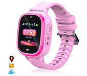 Smartwatch Dam Td31 Gps, Lbs, Wifi. Localizador Especial Para Niños. Con Cámara, Llamada Sos, Alarma. 4,1x1,55x5,5 Cm. Color: Rosa