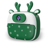 Cámara Digital Dam D13, Edición Xmas, De Fotos 26mpx Y Video Hd Para Niños. Pantalla De 2 Pulgadas. Impresión Instantánea De Tus Fotos Preferidas.