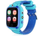 Smartwatch Infantil Dam S27 Music & Game. Doble Cámara De Fotos Y Video. 4,2x1,4x5,2 Cm. Color: Azul