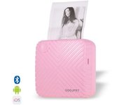 Dam Mini Impresora Térmica Bluetooth Portátil, Compatible Con Android E Ios. 203dpi. 7,5x4x7,5 Cm. Color: Rosa