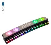 Barra De Sonido Damsh3 9 Bluetooth 5.0 Con Teclas Mecánicas, Pantalla Y Luz Rgb. Batería De 3600mah. Gaming, Home Cinema. 49,5x5,8x8,8 Cm. Color: