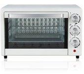Dam Horno Eléctrico De Sobremesa Con 22 Litros De Capacidad. Panel De Control Mecánico Y 1000w De Potencia. 41,8x29x27,8 Cm. Color: Blanco
