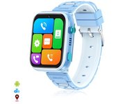 Smartwatch Dam Phone Infantil T45 4g Android 8.1. Conectividad Gps, Wifi, Lbs. Reconocimiento Facial. 4x1,5x4 Cm. Color: Azul