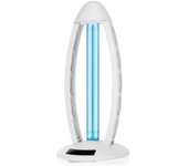 Mini Esterilizador Dam Portátil Para Desinfección Con Luz Led Ultravioleta 21x12x45 Cm. Color: Blanco