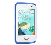 Teléfono Móvil Dam A17 Infantil Con Red Gsm. Pantalla De 2,8, Cámara, Modo Colegio, Juegos De Aprendizaje. 5,5x1x9,3 Cm. Color: Azul
