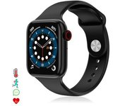 Smartwatch Dam Aw9 Con Corona Multifunción. Termómetro, Monitor Cardiaco, Oxígeno En Sangre, Llamadas Bluetooth. Compatible Con Android. 3,6x1,2x4,2