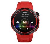 Reloj De Cuarzo Con Correa Cuadrada Tonneau Para Mujer, Color Rosa + Correa Rosa + Pulsera