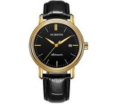 Reloj Mecánico Automático Ochstin 2024 Para Hombre, Resistente Al Agua, Con Calendario, De Cuero, Para Negocios, Mecánico, Para Hombre