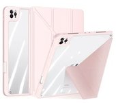 Funda Crystal Folio Origami Para Ipad Pro 11 M4 2024 Rosa