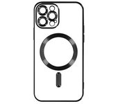 Funda Para Iphone 13 Pro Max Protección De Cámara De Silicona Negra Yemaesre