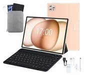 Tablet Yemaesre V62 + Teclado Bluetooth + Funda De Cuero + Auriculares + Bolso Plano 10.1''- 64gb- 4g Ram -gps- Wifi-4g Oro