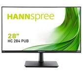 Hannspree Hc 284 Pub Pantalla Para Pc 71,1 Cm (28") 3840 X 2160 Pixeles 4k Ultra Hd Led Negro
