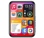 Reproductor Mp3 Bluetooth Pantalla Táctil Sonido Sin Pérdidas Música Hifi Radio Fm Altavoz 3tk