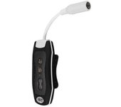 Reproductor Mp3 8gb Natación Buceo Submarino Spa + Radio Fm Auriculares Impermeables Negro