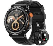 Smartwatch Chronus 5atm Táctico, Llamadas, 100 Deportes, Asistente De Voz, Negro