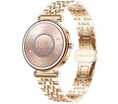 Reloj Inteligente Mujeres 1.27", Llamadas Bluetooth, Cardíaco, Sueño, 110+ Modos (oro Rosa)