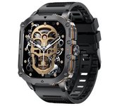 Smartwatch 1.952", Amoled Siempre Activa, Llamadas Bluetooth, Monitor Cardíaco Y Oxígeno (negro)