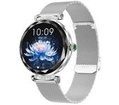 Smartwatch Amoled 1.19'', Tel/llamadas, Cardíaco, Presión, 120 Modos, Ip68 - Plata