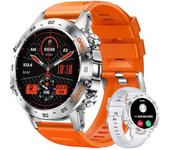 Smartwatch For Men, Bluetooth, 1,39" Hd, Hr, Bp, Waterproof 5 Atm (orange)