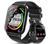 Smartwatch 1.85", Llamada Bluetooth, Resistente Al Agua Ip68, Rastreador De Actividad, Negro