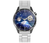 Reloj Monitoreo De Estrés, Ecg, Azúcar, Ácido Úrico, Llamadas Bluetooth, Función Sos Y Deportes (plateado)