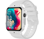 Reloj Bluetooth, Frecuencia Cardíaca, Presión Arterial, Monitor De Sueño, Podómetro (blanco)