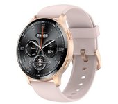 Smartwatch Hd 1.45'', Fitness, Llamadas Bt, Ai Voz, Cardíaco, Resistente - Rosa
