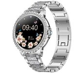 Reloj Inteligente, Llamadas, Pantalla 1.32", Ritmo Cardíaco/oxígeno/sueño, Voz Ai (plata)