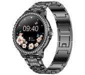 Reloj Inteligente, Llamadas, Pantalla 1.32", Ritmo Cardíaco/oxígeno/sueño, Voz Ai (negro)