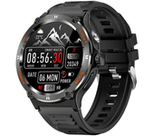 Reloj Inteligente Kt76 1.53" Hd, Resistente 3atm, Deportes Al Aire Libre, Negro