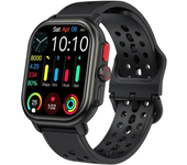 Reloj Amoled Ultra Clara 2.06", Llamadas Bluetooth, Seguimiento Deportivo (negro)