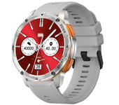 Reloj Amoled Hd, Llamadas Bluetooth, Frecuencia Cardíaca, Presión Arterial Y Seguimiento (plateado)
