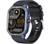 Reloj Inteligente Con Llamadas Bluetooth, Control Por Voz, Ciclo Femenino, Fitness, Uso Al Aire Libre (azul)
